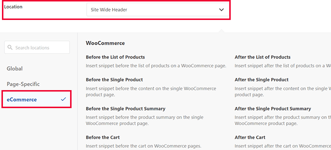 Load custom CSS on eCommerce pages Load custom CSS on eCommerce pages