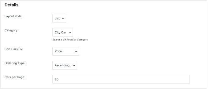 How to display a car fleet in WordPress How to display a car fleet in WordPress