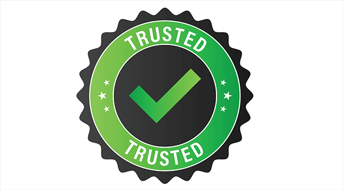 Trusted seller badge Trusted seller badge
