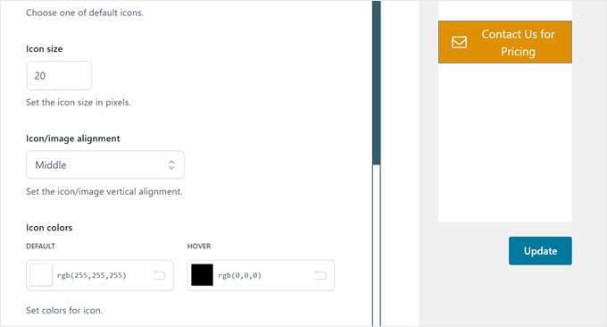 Customizing the button icon in YITH WooCommerce Catalog Mode Customizing the button icon in YITH WooCommerce Catalog Mode