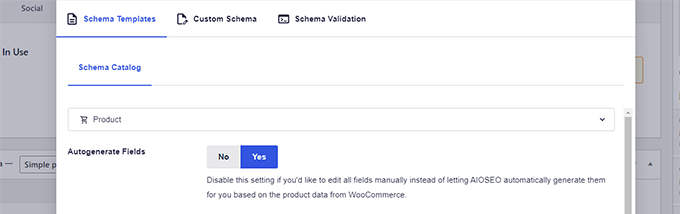 Schema details Schema details