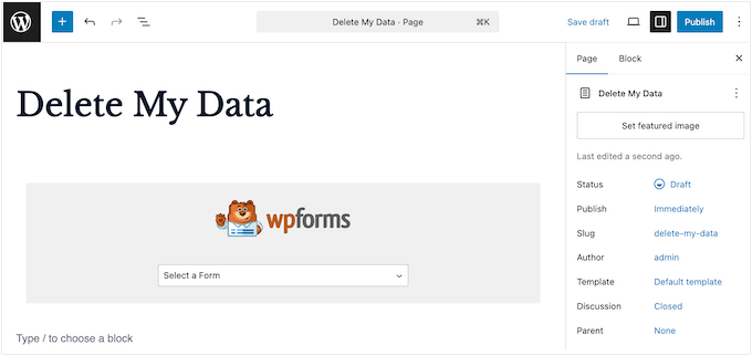 Adding a data compliance form to your WordPress website or blog Adding a data compliance form to your WordPress website or blog