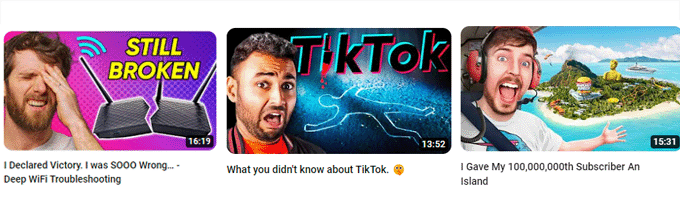 YouTube Thumbnail example YouTube Thumbnail example