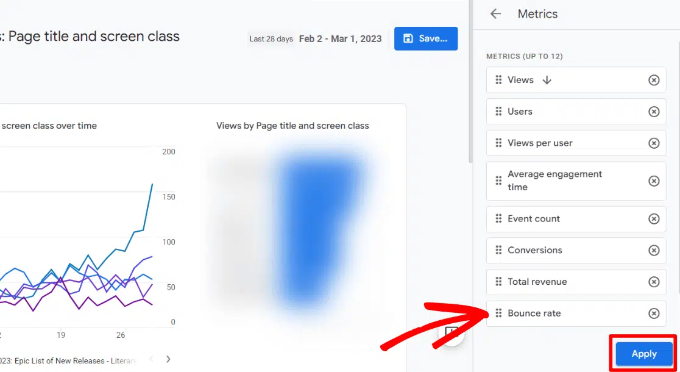 Add bounce rate to reports Add bounce rate to reports