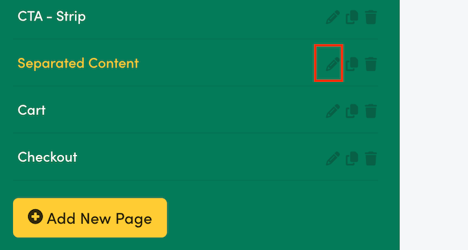 Renaming pages in the Beacon.by user interface (UI) Renaming pages in the Beacon.by user interface (UI)