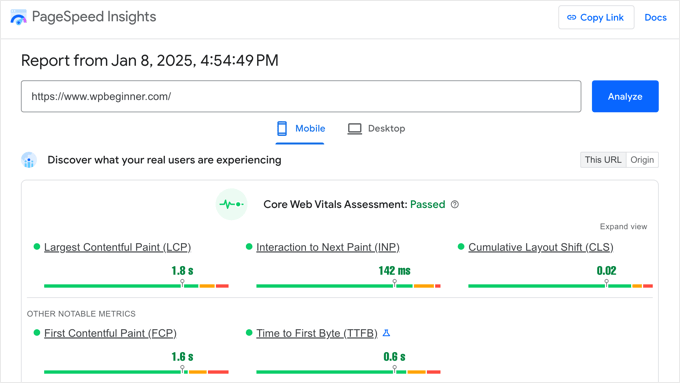 Accessing Lighthouse Using Google PageSpeed Insights Accessing Lighthouse Using Google PageSpeed Insights