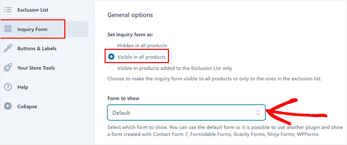 Making the inquiry form visible on product page in YITH WooCommerce Catalog Mode plugin Making the inquiry form visible on product page in YITH WooCommerce Catalog Mode plugin