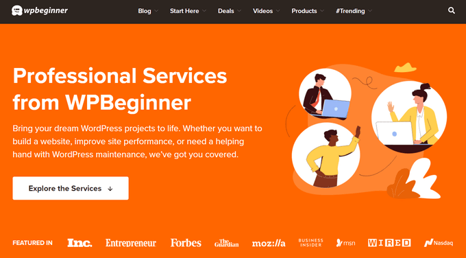 WPBeginner Pro Services WPBeginner Pro Services