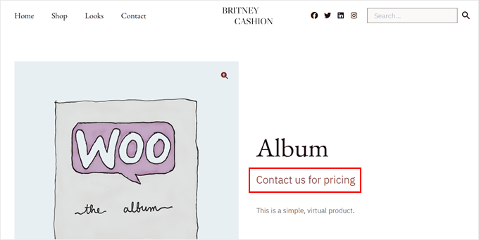 Asking users to contact store owner to see WooCommerce prices Asking users to contact store owner to see WooCommerce prices