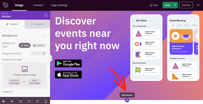 Adding rows to a one page website Adding rows to a one page website