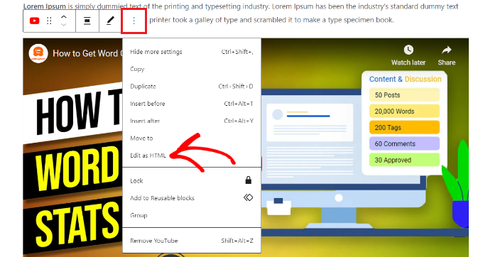 Edit as HTML Edit as HTML