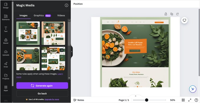 Web design ideas made with Canva AI image generator Web design ideas made with Canva AI image generator