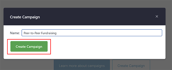 Add campaign name Add campaign name