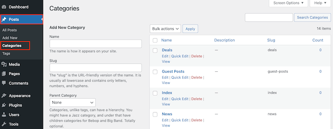 Adding a category description in WordPress Adding a category description in WordPress