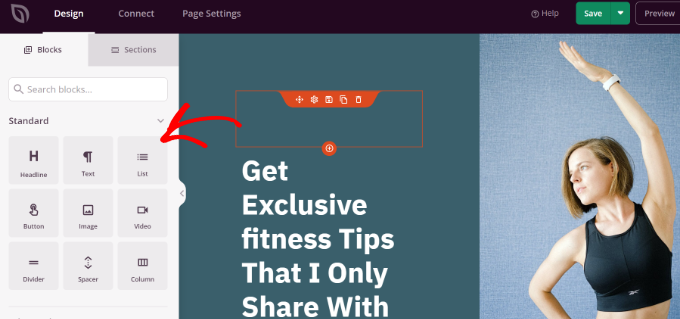 Customize squeeze page Customize squeeze page