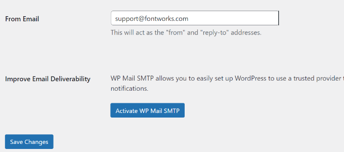 Activate WP Mail smtp Activate WP Mail smtp