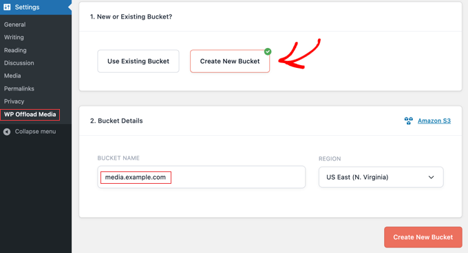 Creating a New Amazon S3 Storage Bucket to Offload WordPress Media Creating a New Amazon S3 Storage Bucket to Offload WordPress Media