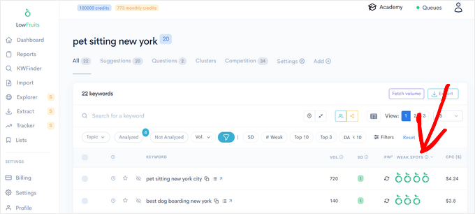 Use LowFruits to outrank your competitors for local keywords Use LowFruits to outrank your competitors for local keywords