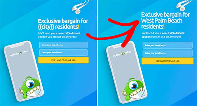 Show personalized messages Show personalized messages