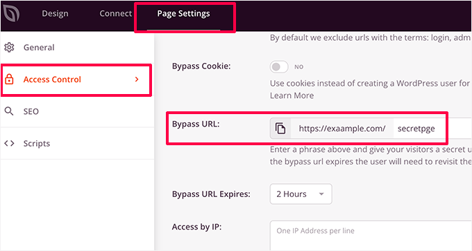 Allowing clients to preview a website Allowing clients to preview a website