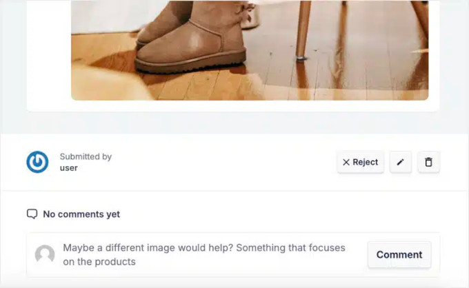 Leaving feedback in ClickSocial Leaving feedback in ClickSocial