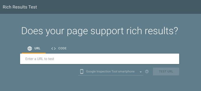 Google's Rich Results Test Google's Rich Results Test