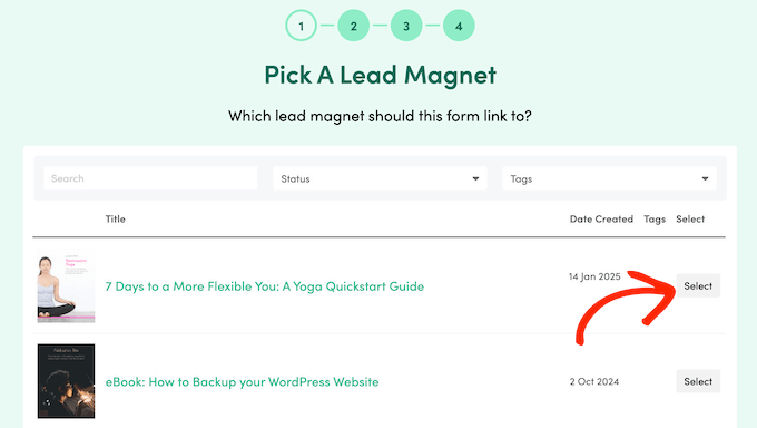 Creating a lead magnet opt-in form Creating a lead magnet opt-in form