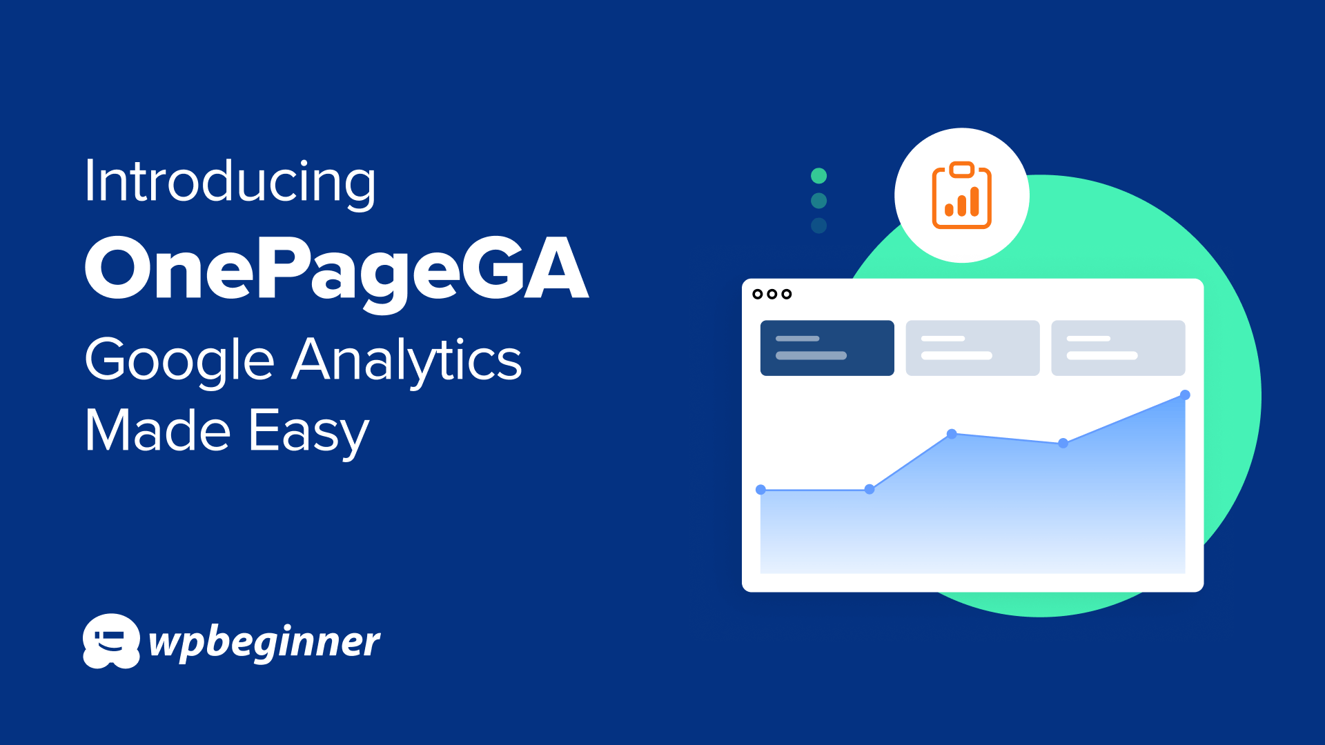 Introducing OnePageGA: Google Analytics Reports Made Easy