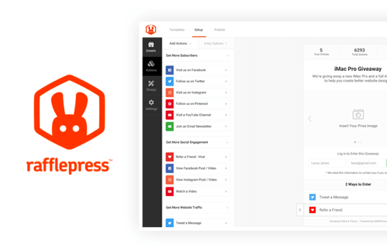 Say Hello to RafflePress – The Best WordPress Giveaway and Contest Plugin