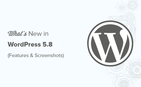 What’s New in WordPress 5.8 (Features and Screenshots)