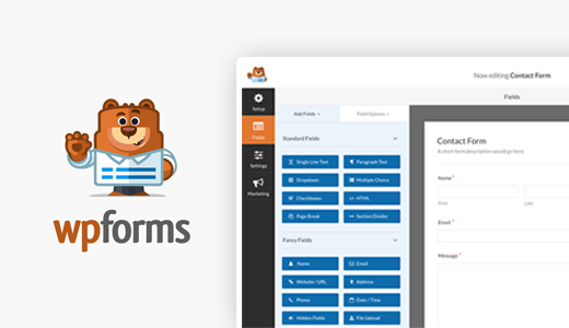 WPForms – Most Beginner Friendly WordPress Contact Form Plugin