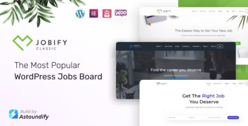 Jobify 4.2.8 – The Most Popular WordPress Job Board Theme