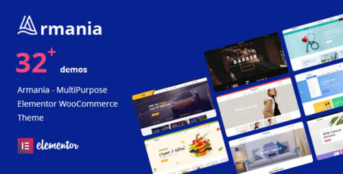 Armania 1.3.7 – Fashion, Furniture, Organic, Food Multipurpose Elementor WooCommerce Theme