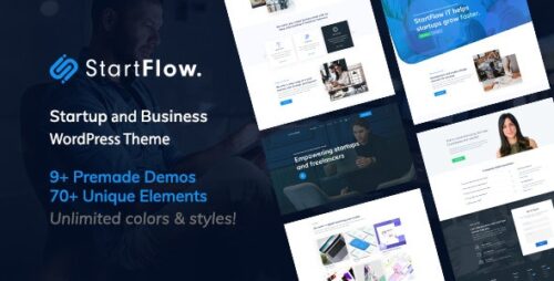 StartFlow 1.23 – Responsive Multipurpose WordPress Theme