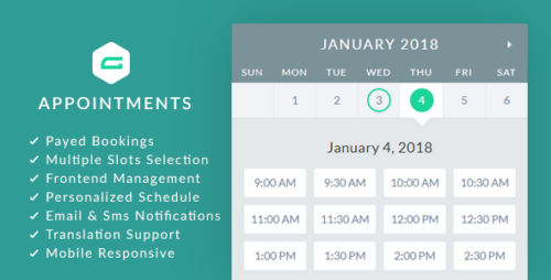 gAppointments 1.14.1 – Appointment booking addon for Gravity Forms