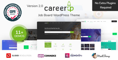 CareerUp 2.3.30 – Job Board WordPress Theme