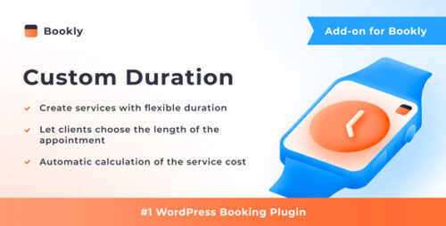 Bookly Custom Duration Addon 2.7