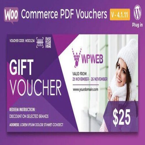WooCommerce PDF Vouchers Extension 4.9.9