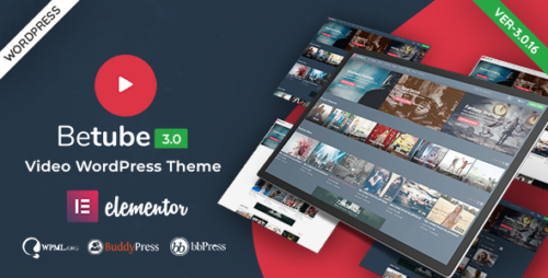Betube 3.0.7 – Video WordPress Theme