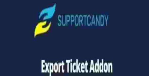 SupportCandy Export Ticket Addon 3.0.9