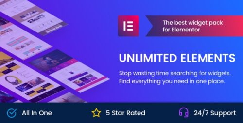 Unlimited Elements for Elementor 1.5.145