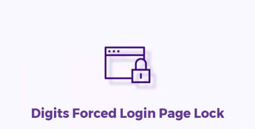 Digits Forced Login Page Lock v3.0