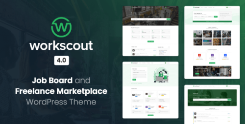 WorkScout 4.0.6 – Job Board WordPress Theme