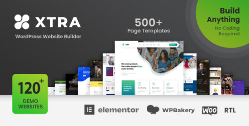 Xtra 4.9.14 – Multipurpose WordPress Theme