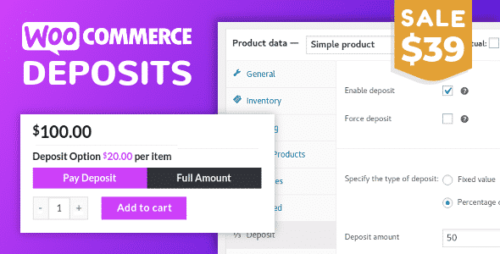 WooCommerce Deposits Partial Payments 4.3.3