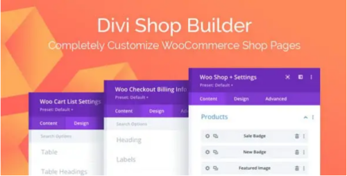 Divi Shop Builder For WooCommerce 2.0.22