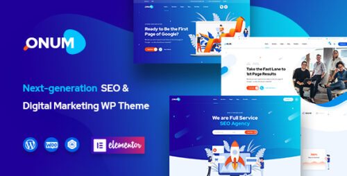 Onum 1.2.16.13 – SEO & Marketing Elementor WordPress Theme