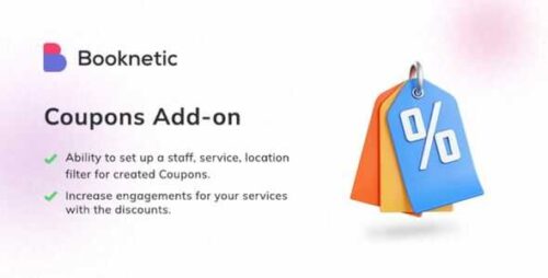 Coupons for Booknetic Addon 1.2.2