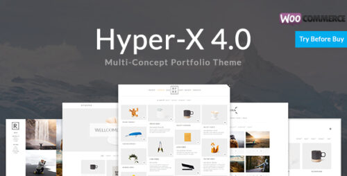 HyperX 4.9.9.3 – Responsive WordPress Portfolio Theme