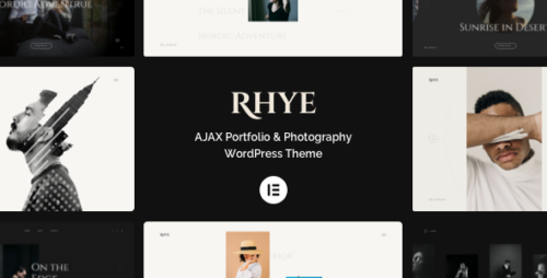 Rhye 4.0.2 – AJAX Portfolio WordPress Theme